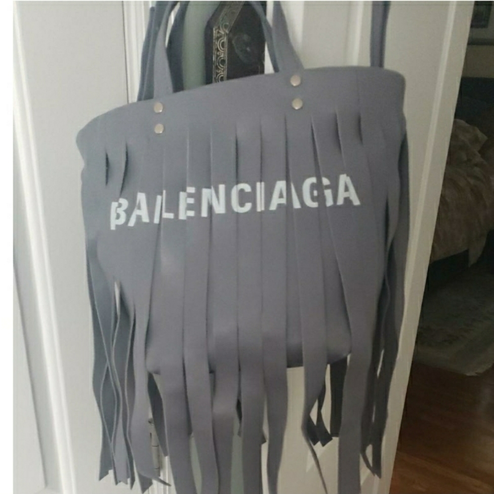 Balenciaga fringe bag